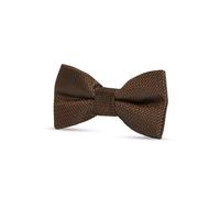 Paul Andrew Boys Textured Satin Silk Bow tie - Brown