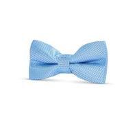 Paul Andrew Boys Textured Satin Silk Bow tie - Light Blue