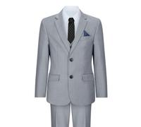 Paul Andrew Charles - Boys 3 Piece Light Grey Suit Wedding Party Christening - 7 Years