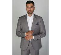 Paul Andrew Charles - Men's Grey Blazer - 48