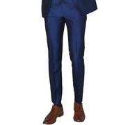 Paul Andrew Kingsley - Men's Plain Blue Trouser - Navy 32