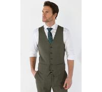 Paul Andrew Kurt - Men's Sage Tailored Fit Waistcoat - 42