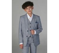 Paul Andrew Mark - Boys Blue 3 Piece Check Suit - 3 Years