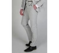 Paul Andrew Mark - Men's Beige Check Trouser - 30W 32L