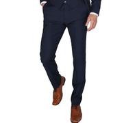 Paul Andrew Mayfair- Men's Plain Navy Trouser - Navy 36