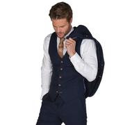 Paul Andrew Mayfair- Men's Plain Navy Waistcoat - Navy 44