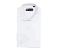 Paul Andrew Men's Classic Dress Shirt Double Cuff Cutaway Collar Formal in White | Size: Large Paul Andrew White L