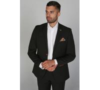 Paul Andrew Men's Mayfair- Blazer With Buttons in Black | Size: 40R Paul Andrew Black 40R