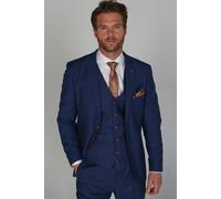 Paul Andrew Men's Mayfair Formal Blazer With Buttons in Blue | Size: 46R Paul Andrew Blue 46R