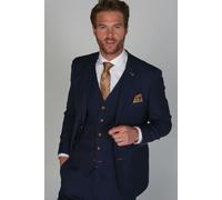Paul Andrew Men's Mayfair Formal Blazer With Buttons in Navy | Size: 46R Paul Andrew Navy 46R