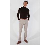 Paul Andrew Men's Mayfair Plain Formal Trousers in Stone | Size: 42R Paul Andrew Stone 42R