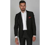 Paul Andrew Men's Parker - Plain Funeral Blazer in Black | Size: 34R Paul Andrew Black 34R