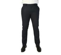 Paul Andrew Oscar - Men's Navy Blue Wool Blend Tweed Trousers - 42W 32L
