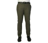 Paul Andrew Oscar - Men's Olive Green Wool Blend Tweed Trousers - 36W 32L