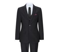 Paul Andrew Parker - Boys 3 Piece Black Complete Suit Classic Mourning Funeral - 3 Years