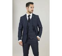 Paul Andrew Parker - Men's Navy Tailored Fit Blazer - 36