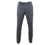 Paul Andrew Ralph - Men's Navy Tweed Trousers - 46W 32L