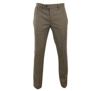Paul Andrew Ralph - Men's Tweed Brown Trousers - 32W 32L