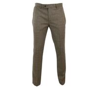 Paul Andrew Ralph - Men's Tweed Brown Trousers - 44W 32L