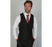 Paul Andrew Regent - Men's Black Waistcoat - 40