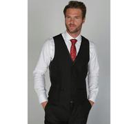 Paul Andrew Regent - Men's Black Waistcoat - 52