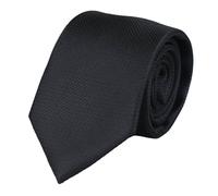 Paul Andrew Satin Silk Textured Tie Pocket Square Cuff Links In Black Black