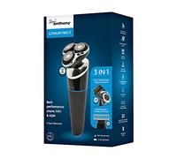 Lloytron - Paul Anthony Lithium Pro 3 Usb Wet & Dry Rotary Shaver With Beard Trimmer, black