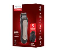 Paul Anthony Pro Series T3 Beard and Neckline Trimmer - 25mm Precision Detail Trimming - High Carbon Stainless Steel Blades - 2-10mm Adjustable Comb Guide - Fixed Trimming Guides 3/5mm - H5123 - Black