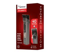 Paul Anthony 'Pro Series T4' USB-C Lithium Beard & Stubble Trimmer with LCD Display and 40 Lockable Trimming Depths from 0.5mm to 20mm - H5135