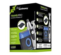 Paul Anthony TravelPro Mens Travel Shaver & Groomer Kit