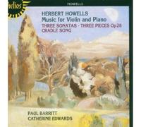 Paul Barritt, Catherine Edwards - Howells: Music for violin and piano