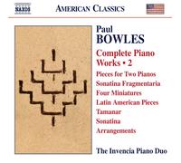 The Invencia Piano Duo - Bowles: Complete Piano Wks 2