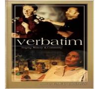 Paul Brown Verbatim Paperback Book Paul Brown Multicolor