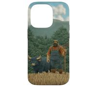 Paul Bunyan and Babe the Blue Ox Case for iPhone 14 Pro