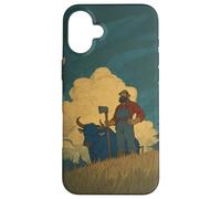 Paul Bunyan and Babe the Blue Ox Case for iPhone 16 Plus