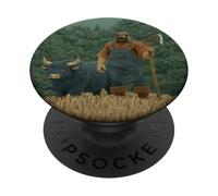 Paul Bunyan and Babe the Blue Ox PopSockets Adhesive PopGrip