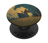 Paul Bunyan and Babe the Blue Ox PopSockets Adhesive PopGrip