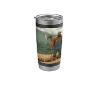 Paul Bunyan and Babe The Blue Ox Stainless Steel Insulated Tumbler