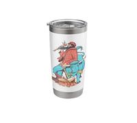 Paul Bunyan & Babe The Blue Ox Stainless Steel Insulated Tumbler