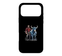 Paul Bunyan Ox Blue Babe Case for iPhone 17 Pro Max