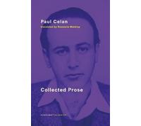 Paul Celan Collected Prose Paperback Book Paul Celan Multicolor