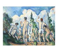 Paul Cezanne Bathers Large Art Print Poster Wall Decor Premium Mural