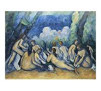 Paul Cezanne Bathers Les Grandes Baigneuses Unframed Wall Art Print Poster Home Decor Premium