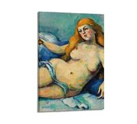 Paul Cezanne Fine Artwork Poster Leda And The Swan Canvas Wall Art Scroll Picture Print Living Room Walls Decor Homes 20x30inch(50x75cm)
