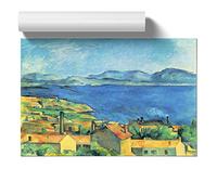 Paul Cezanne Landscape (5) | Unframed Wall Art Print | Ready to Frame Poster | Modern Home Decor Picture | Artwork for Living Room, Bedroom, Kitchen or Office | A1 (59.4x84.1 cm)