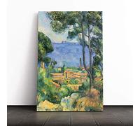 Paul Cezanne Landscape Canvas Wall Art Print 20x14 Inch