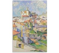 Paul Cezanne Poster Landscape Wall Art Paul Cezanne Canvasa Painting Aesthetic Prints Paul Cezanne Picture for Home Wall Decor 50x70cm No Frame