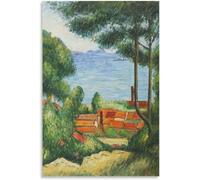 Paul Cezanne Poster Landscape Wall Art Paul Cezanne Canvasa Painting Aesthetic Prints Paul Cezanne Picture for Home Wall Decor 50x70cm No Frame