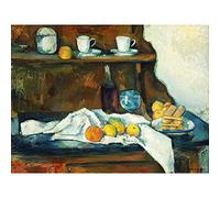 Paul Cezanne The Buffet Large Wall Art Print Canvas Premium Poster Mural