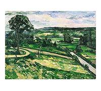 Paul Cezanne The Tree By The Bend Unframed Wall Art Print Poster Home Decor Premium